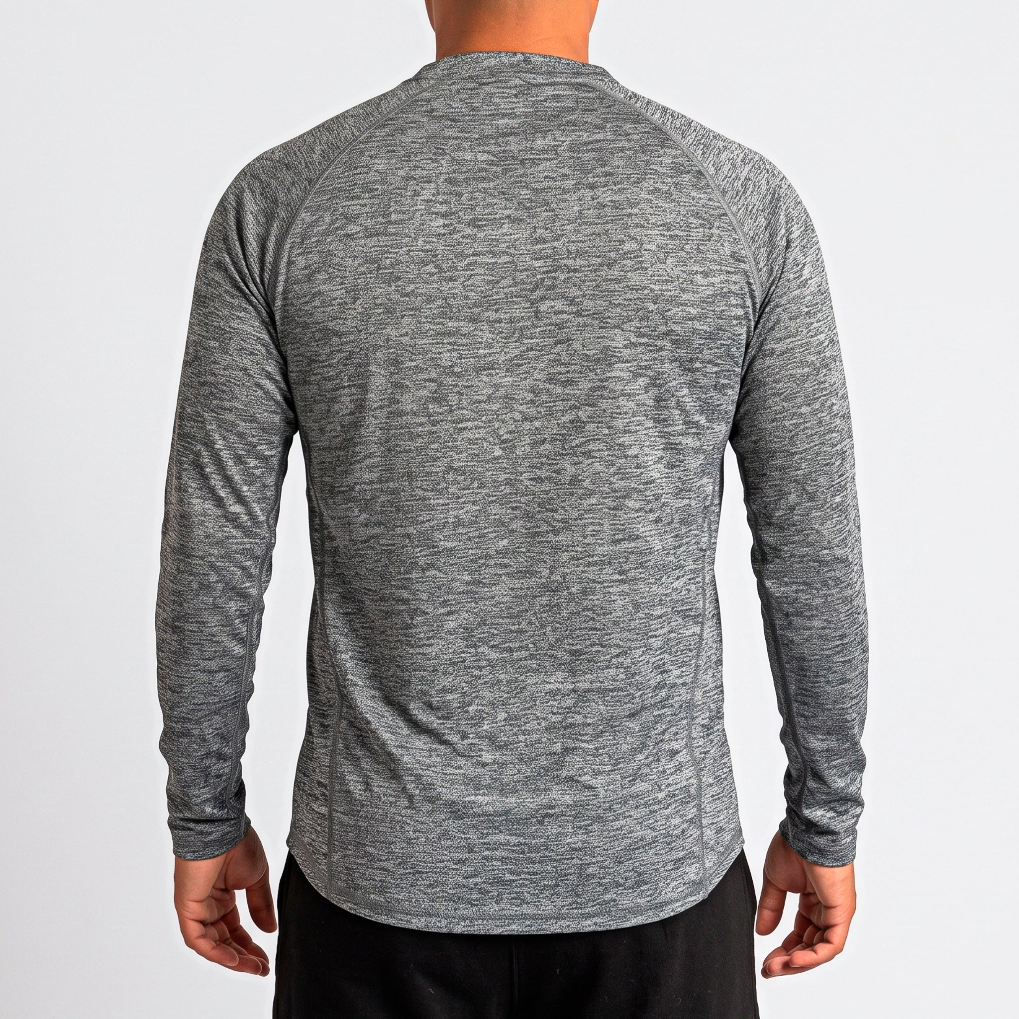 Polo Deportivo Manga Larga Hombre Quick Dry