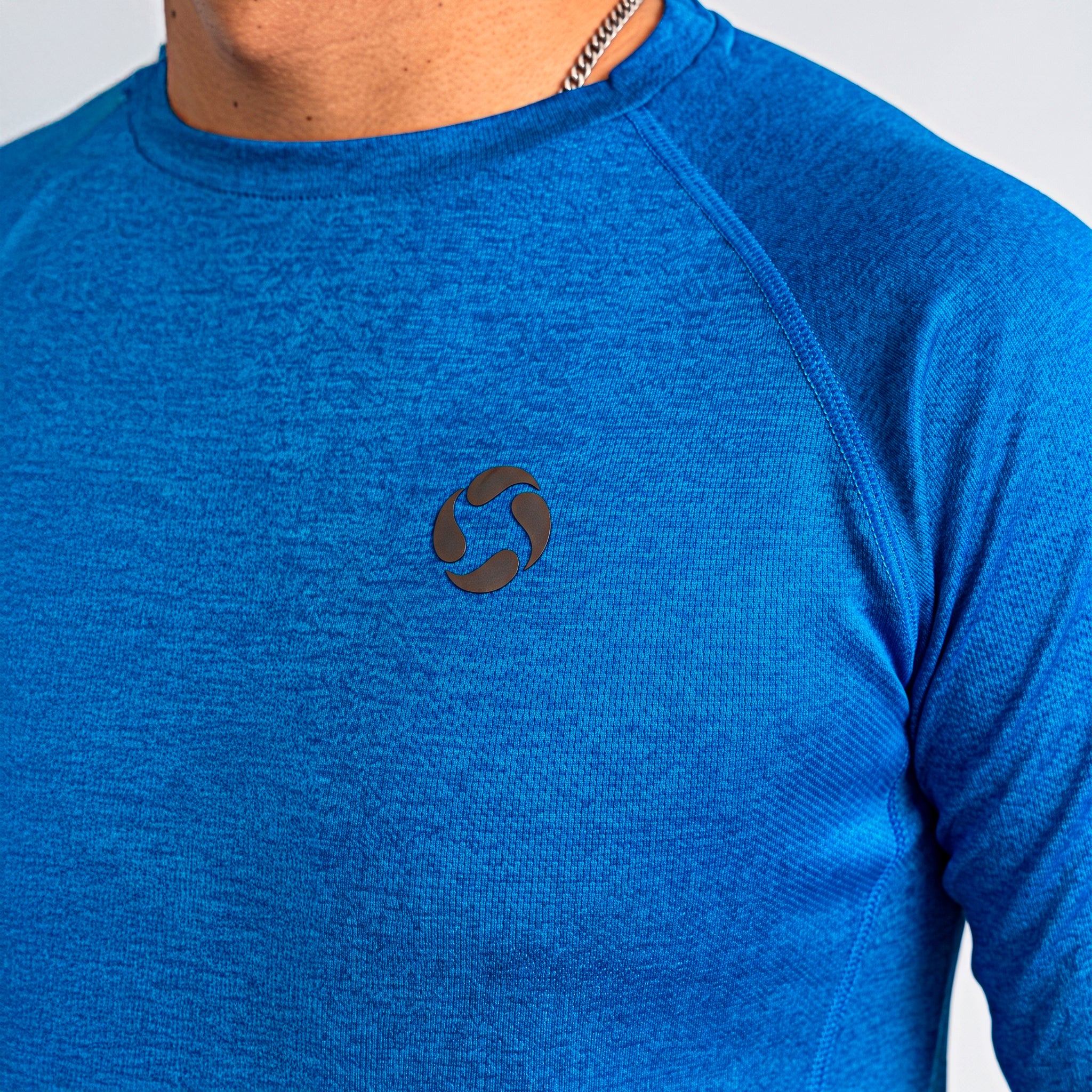 Polo Deportivo Manga Larga Hombre Quick Dry