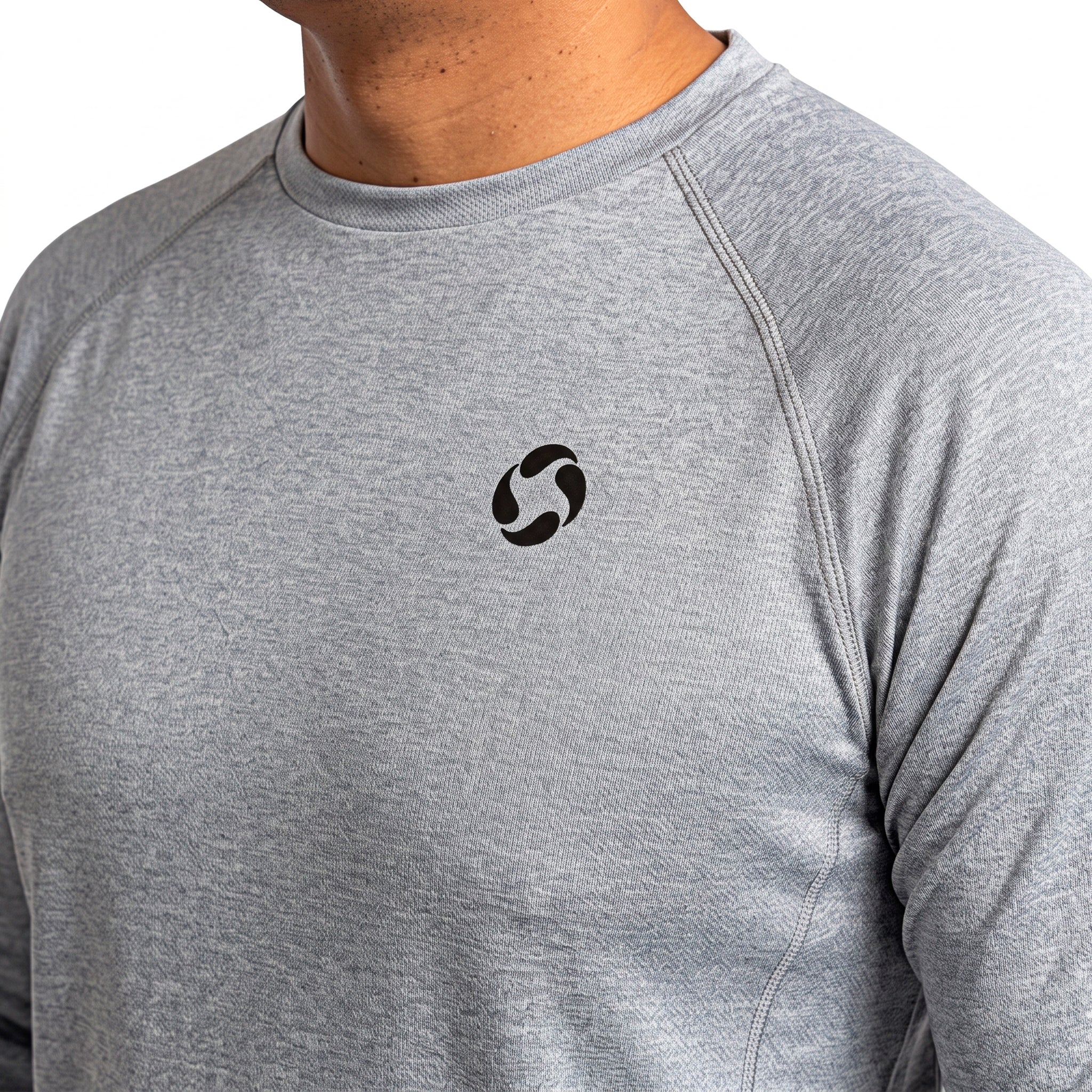Polo Deportivo Manga Larga Hombre Quick Dry
