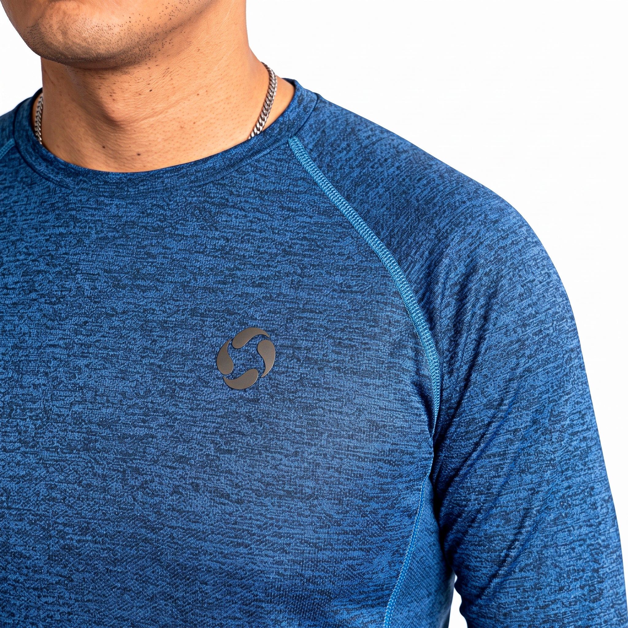Polo Deportivo Manga Larga Hombre Quick Dry