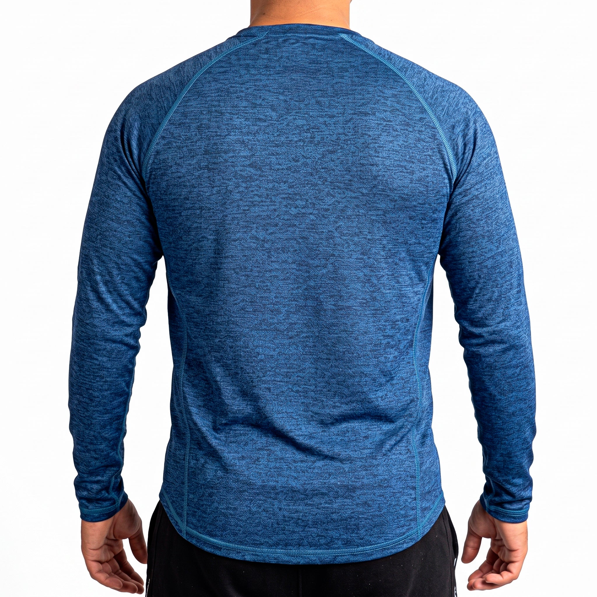 Polo Deportivo Manga Larga Hombre Quick Dry