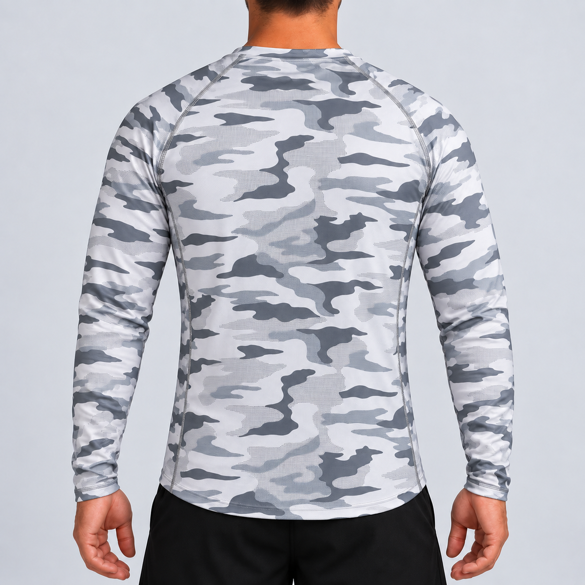 Polo Deportivo Manga Larga Hombre Quick Dry