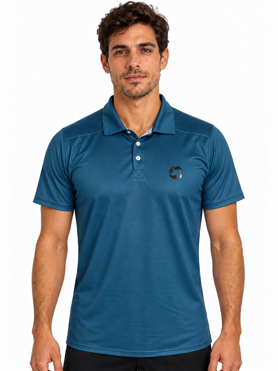 Polo de tenis hombre cuello camisero Andre | Bordiani