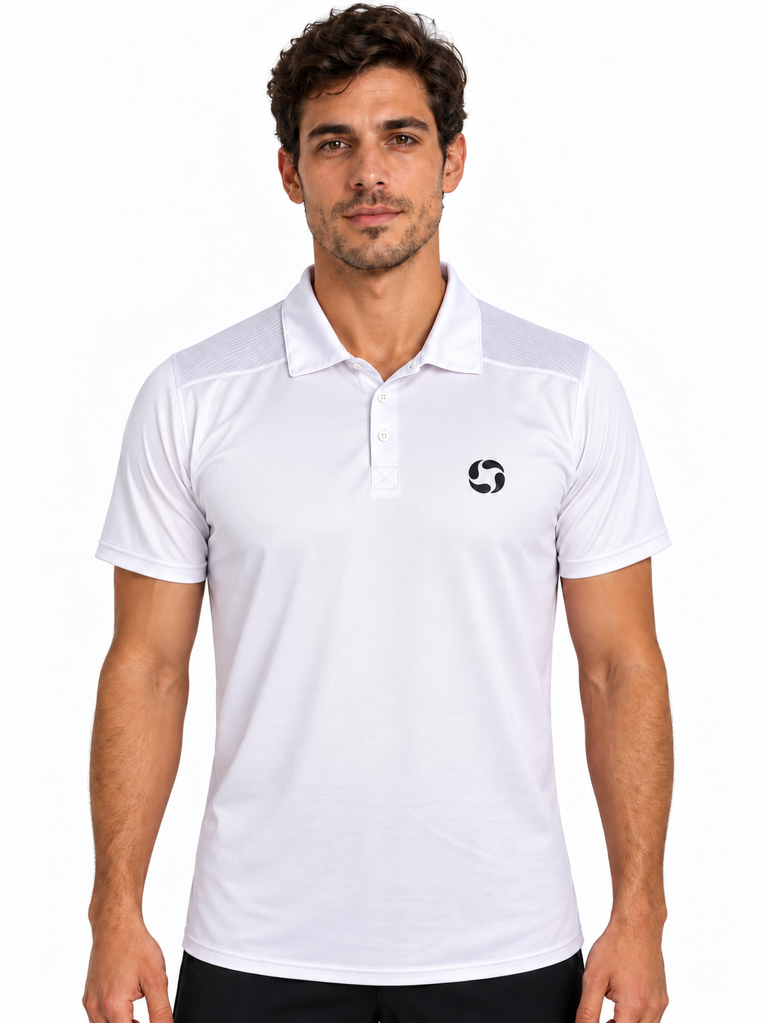 Polo de tenis hombre cuello camisero Andre | Bordiani