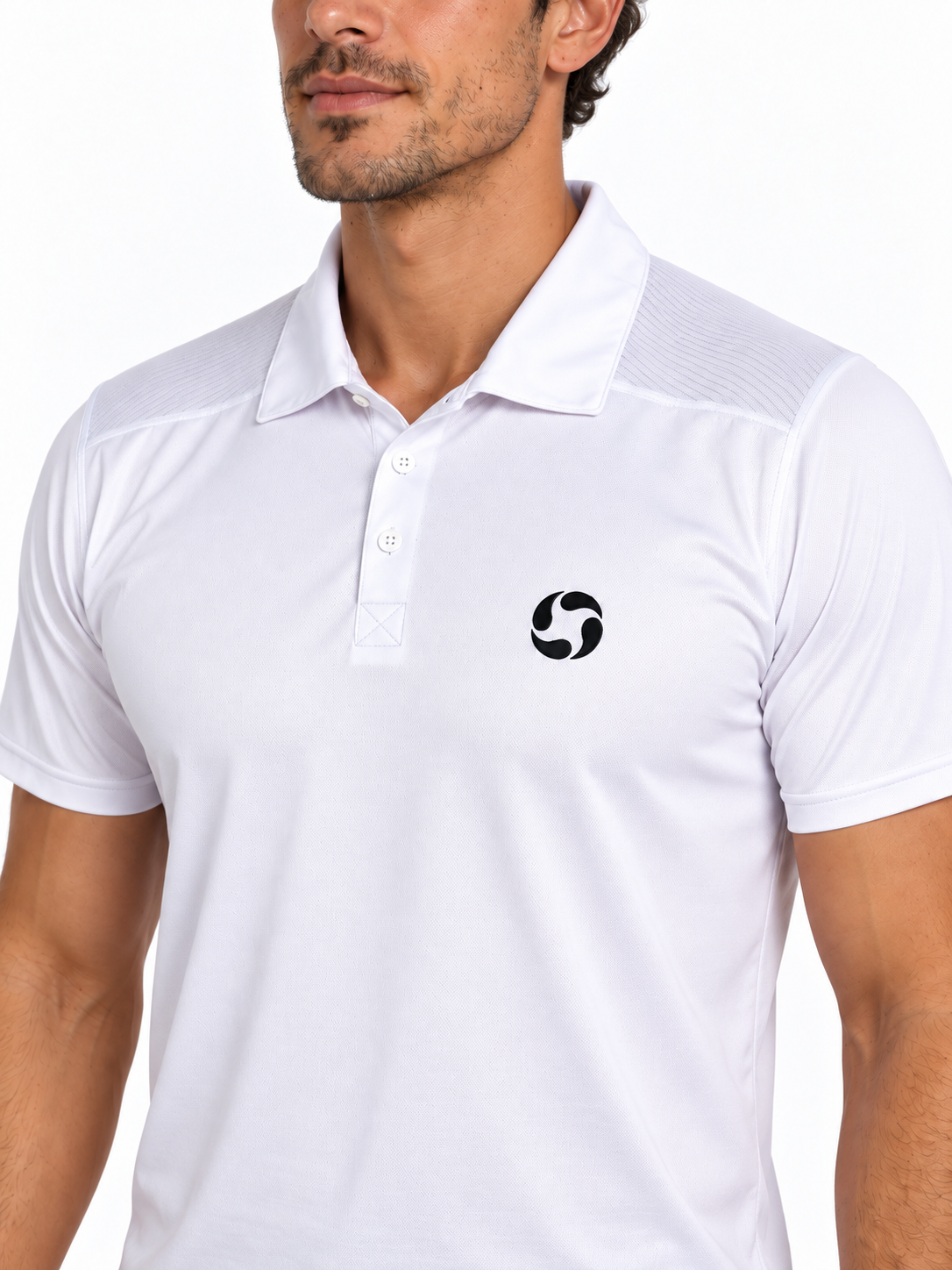 Polo de tenis hombre cuello camisero Andre | Bordiani