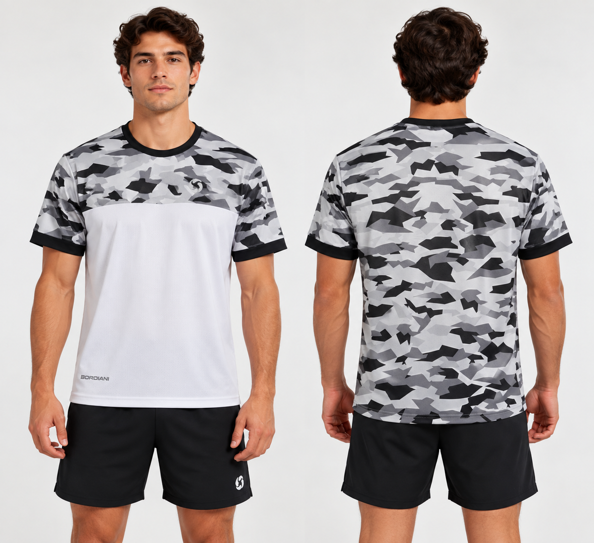 Polo Camuflado/Blanco