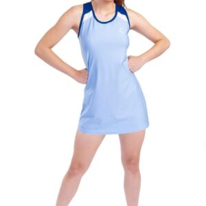 VESTIDO CELESTE BB