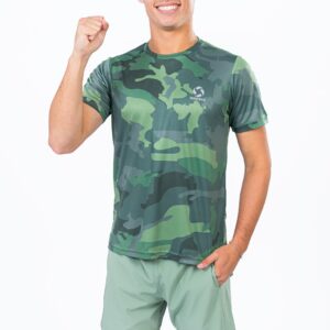Polo Camuflado Verde Militar