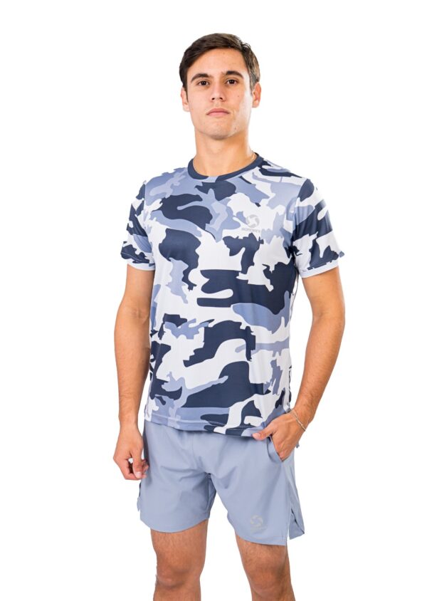 Polo Camuflado Plomo Claro