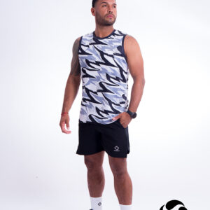 Polo MC Camuflado Negro